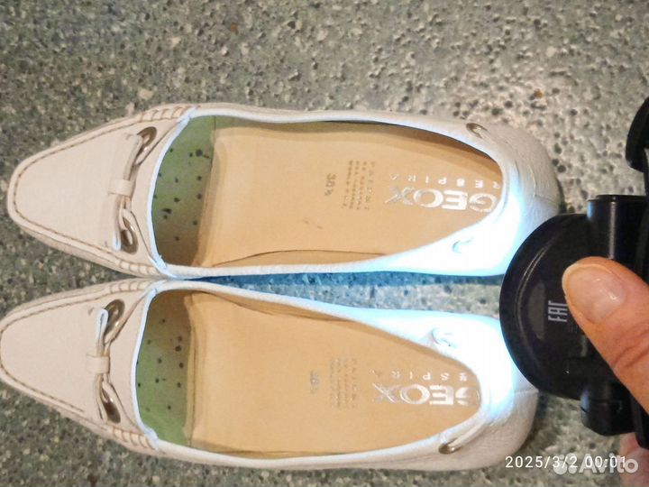 Туфли кожа geox 38р