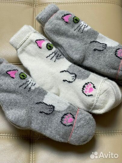 Шерстяные носки женские