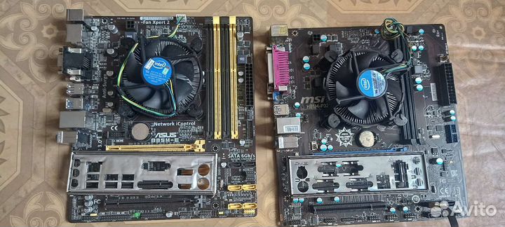 Материнская плата 1155, 1150 с процами