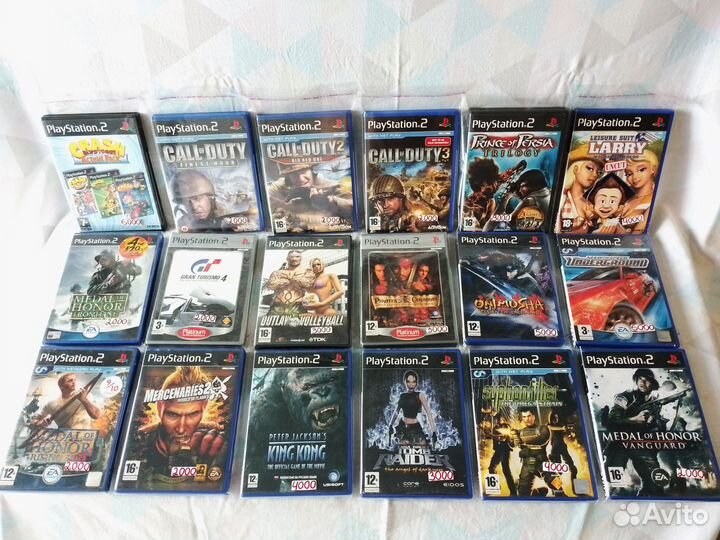 Игры Sony ps2 лицензия