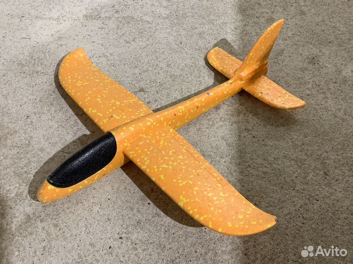 Самолет метательный из пенопласта 48 см