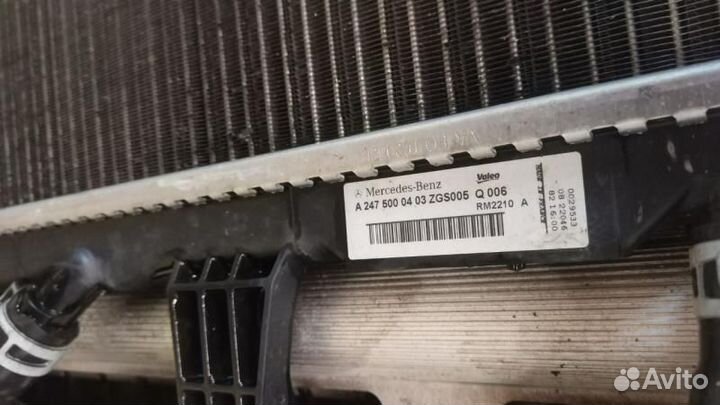 Кассета радиаторов в сборе Mercedes-Benz GLA247