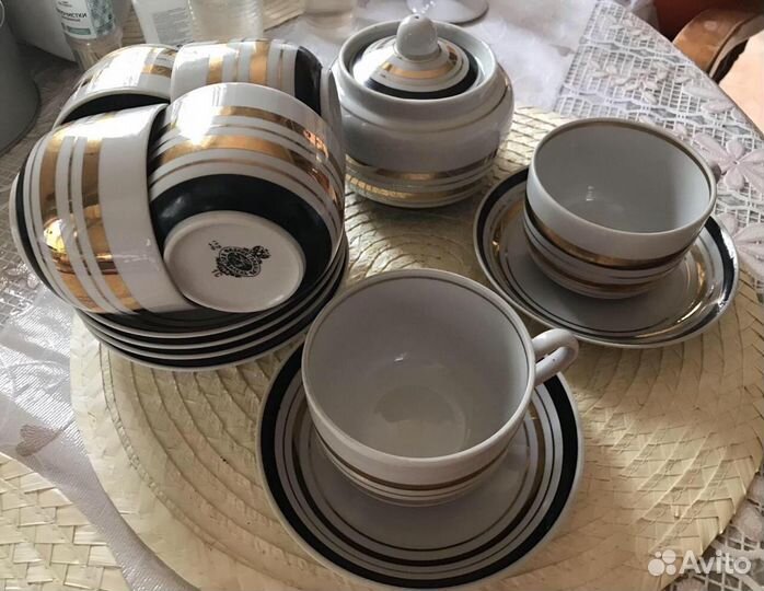 Сервиз фарфоровый Вербилки «Дороги»