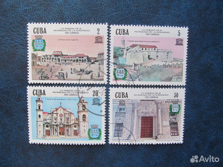 Марки Кубы, Монголии