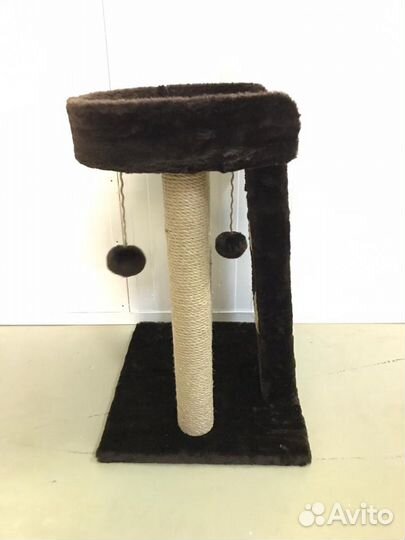 Когтеточка с лесенкой и лежанкой