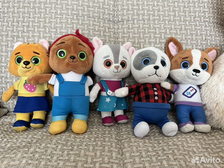 Игрушки из мультика кошечки-собачки