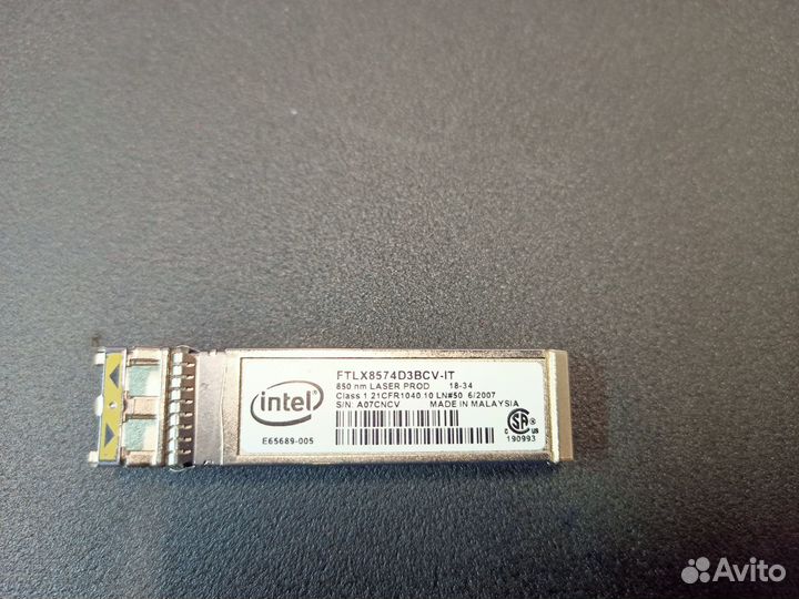Трансивер Intel ftlx8574d3bcv-it