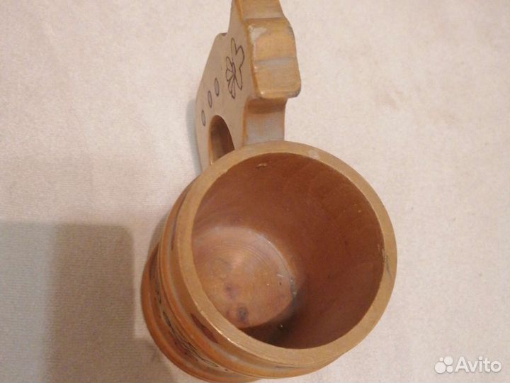 Кружка деревянная