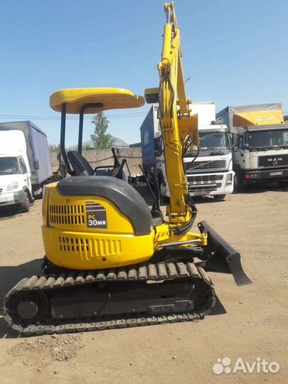 Мини-экскаватор Komatsu PC30MR-3, 2017