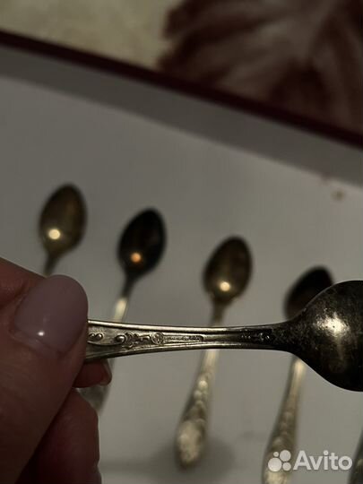 Ложки наборы мельхиор СССР