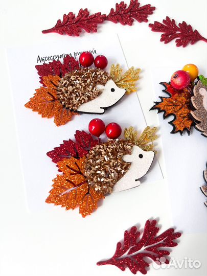 Заколки осень