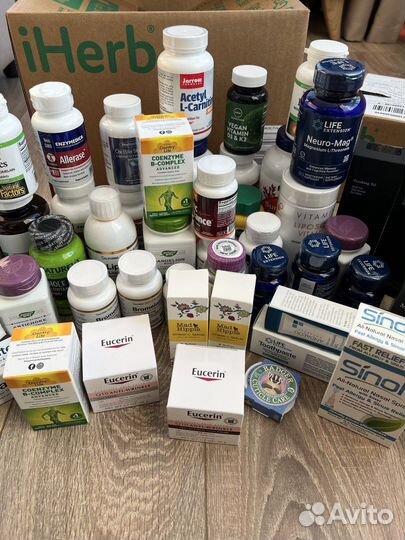 Витамины с айхерб С доставкой Без границ iherb