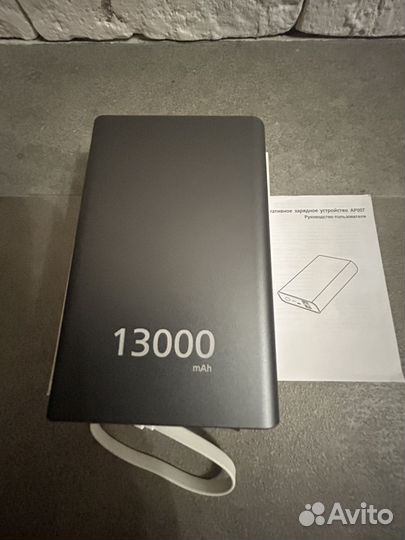 Портативный аккумулятор huawei AP007 серый