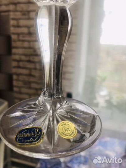 Бокалы. Богемский хрусталь. Набор