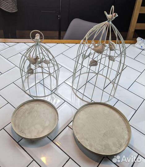 Клетка декоративная (комплект из 2-х шт.)