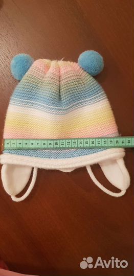 Шапка зимняя для девочки 48 50
