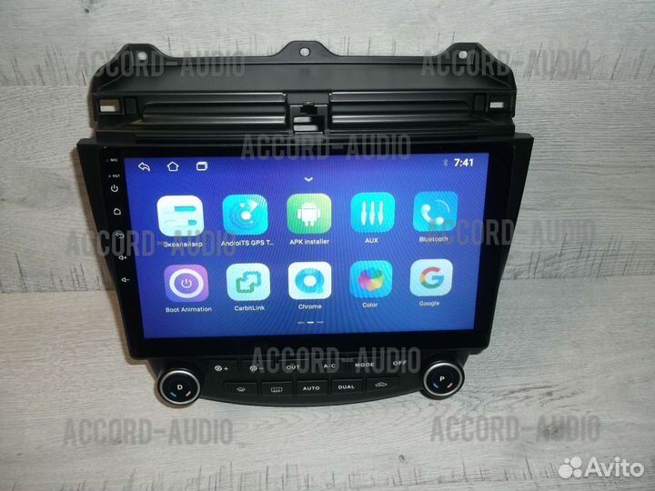 Магнитола 2DIN Honda Accord 7 Android