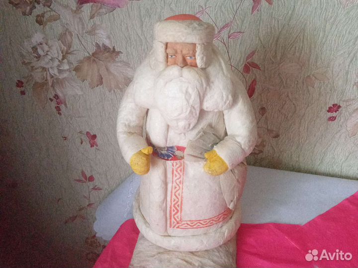 Ватный дед мороз СССР