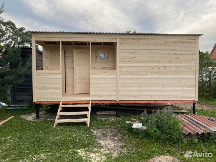 Бытовка и хозблок универсальные под ключ