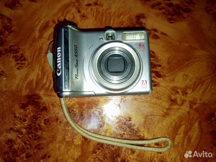 Фотоаппарат canon powershot a550
