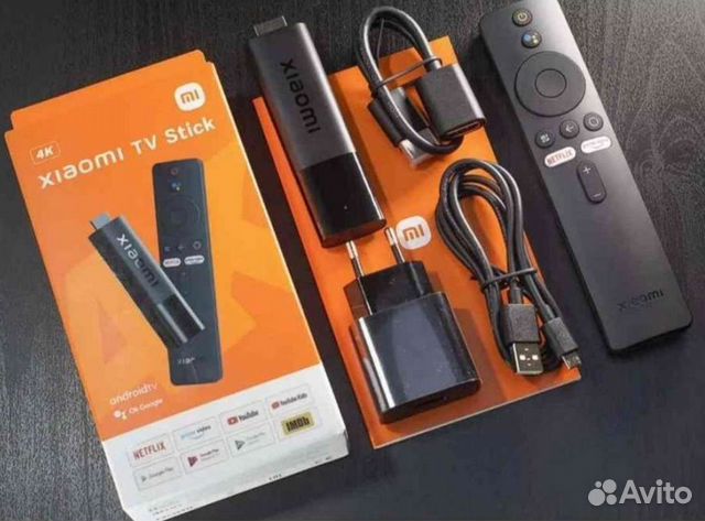 Xiaomi mi tv stick 4k новый,ростест