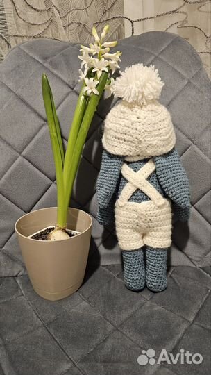 Вязаные игрушки ручной работы (большие)