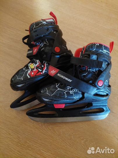Коньки детские раздвижные 31 36