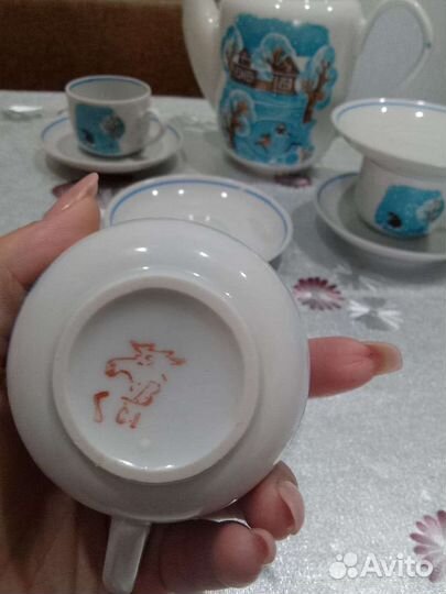 Сервиз кофейный вербилки СССР