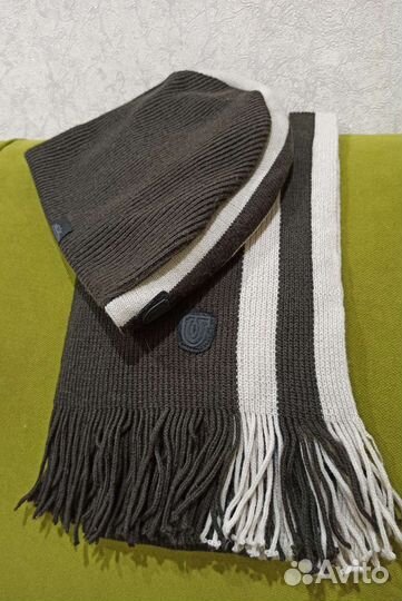 Мужская шапка спортивная Forward, с шарфом