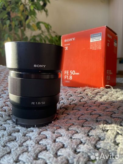 Объектив sony fe 50 mm f1.8 sel50f18f e-mount