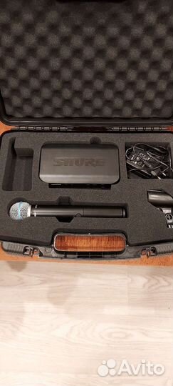 Shure, BLX24, beta 58a /M17