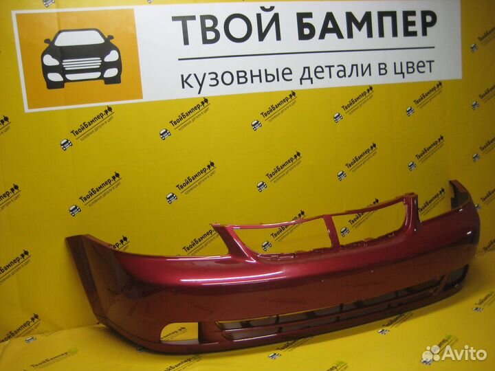 Бампер передний Chevrolet Lacetti цвет Красный