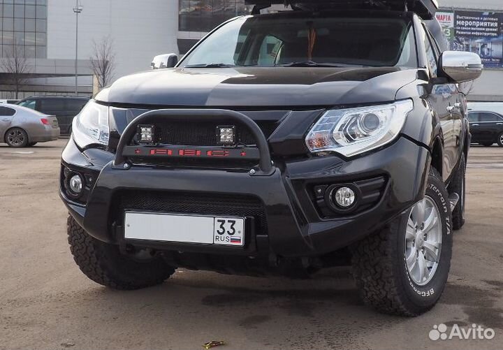 Бампер передний Mitsubishi L200 2015-11.2018 кроме