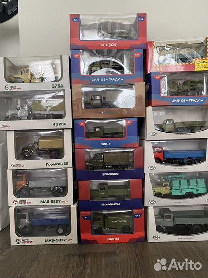 Модель автомобиля 1:43 ал ssm газ зис ЗИЛ урал маз
