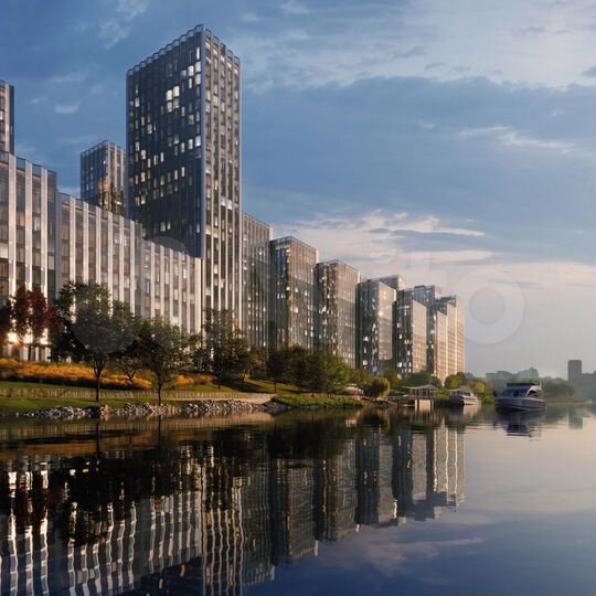 2-к. квартира, 64,8 м², 13/22 эт.