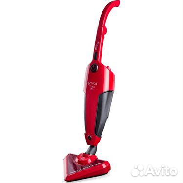 Вертикальный пылесос Arnica tria Pro, черно-красны