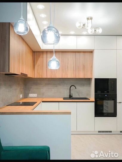 Кухня под потолок