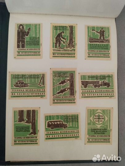 Коллекционные спичечные этикетка