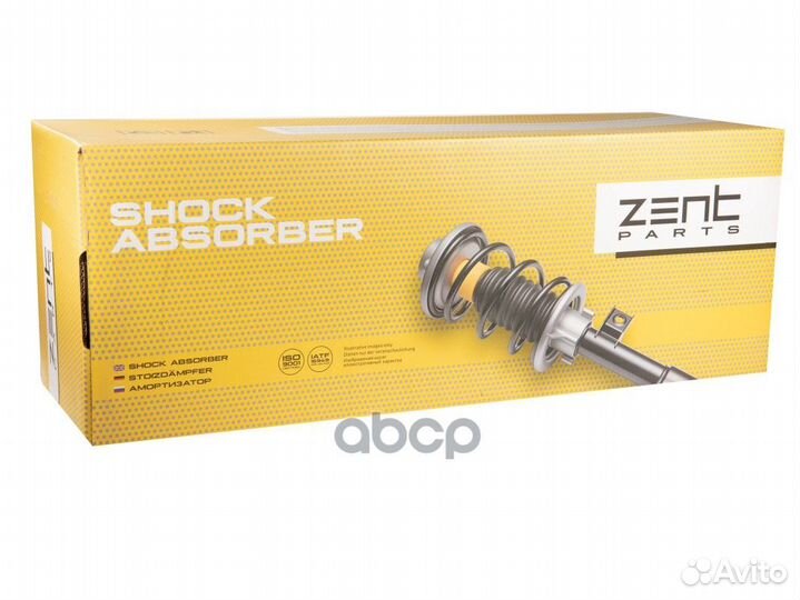 Z00327 амортизатор пер. газовый Renault Fluenc