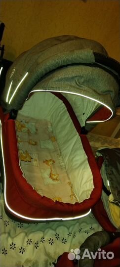 Коляска 3 в 1 с автолюлькой