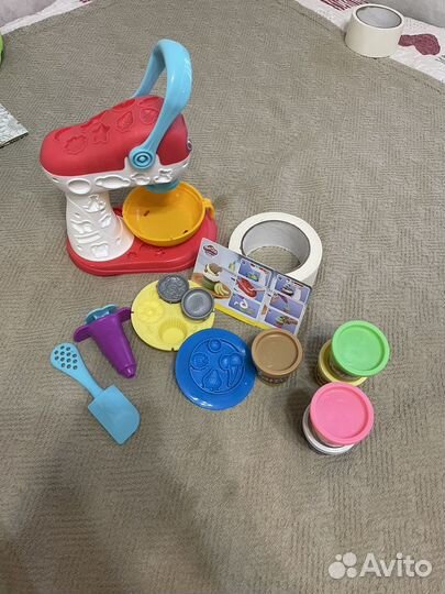 Play doh kitchen Полный комплект с пластилином