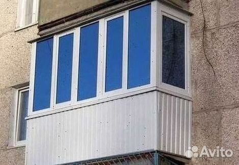 Пластиковый балкон пвх