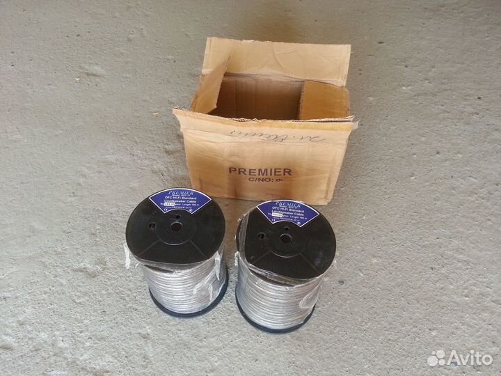 Кабель акустический premier SCT-08 2х4мм 100м