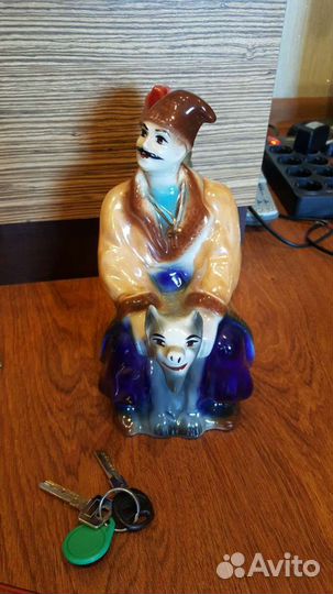 Фарфоровый штоф-графин 