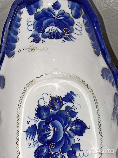 Конфетница гжель