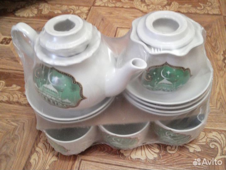 Чайный сервиз мусульманский орнамент