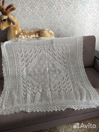 Оренбургский пуховый платок новый