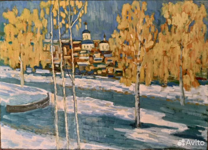 Картина Кудинов И Ф х.м. 70х50 см