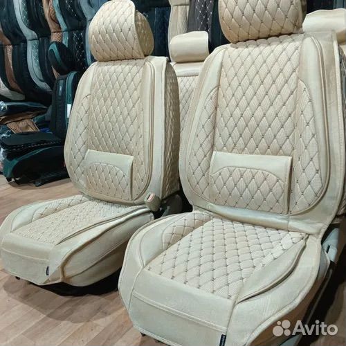 Авто чехлы на сиденья из алькантары