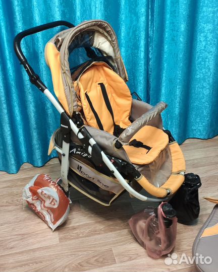 Детская коляска 2 в 1